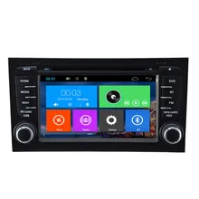 Capacitive Screen 2 Din 7 Inch Car DVD Player For AUDI A4 S4 2003 2004 2005 2006 2007 2008 With Canbus GPS