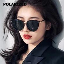 JackJad, модные поляризационные круглые стильные солнцезащитные очки для женщин, уличные цветные зеркальные брендовые дизайнерские солнцезащитные очки Oculos De Sol 1818