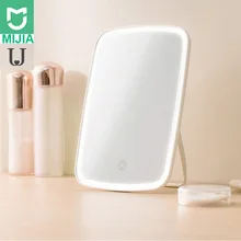 Xiaomi Mijia светодиодный зеркало для макияжа с сенсорным управлением светодиодный светильник с естественным освещением регулируемый угол яркости светильник с длинной батареей li