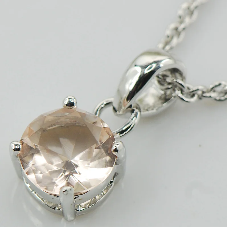 

Fashion and other items Morganite 925 Sterling Silver Fashion Jewelry Pendant TE536