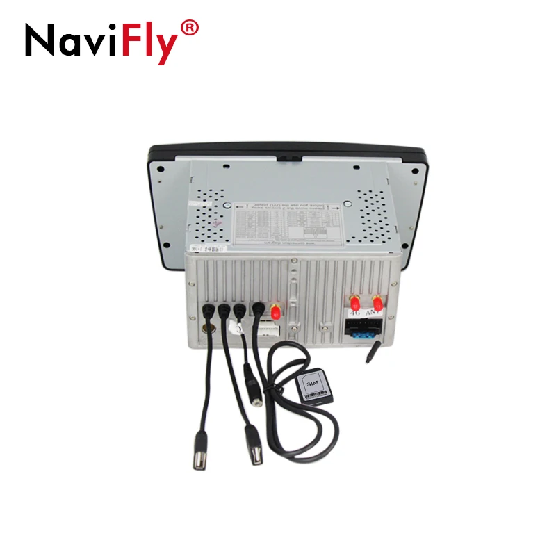 Best NaviFly 2 din 7 inch Android car dvd player for SKODA Octavia 2009-2013 car multimedia player gps navigation 2G RAM 4G SIM Card 4