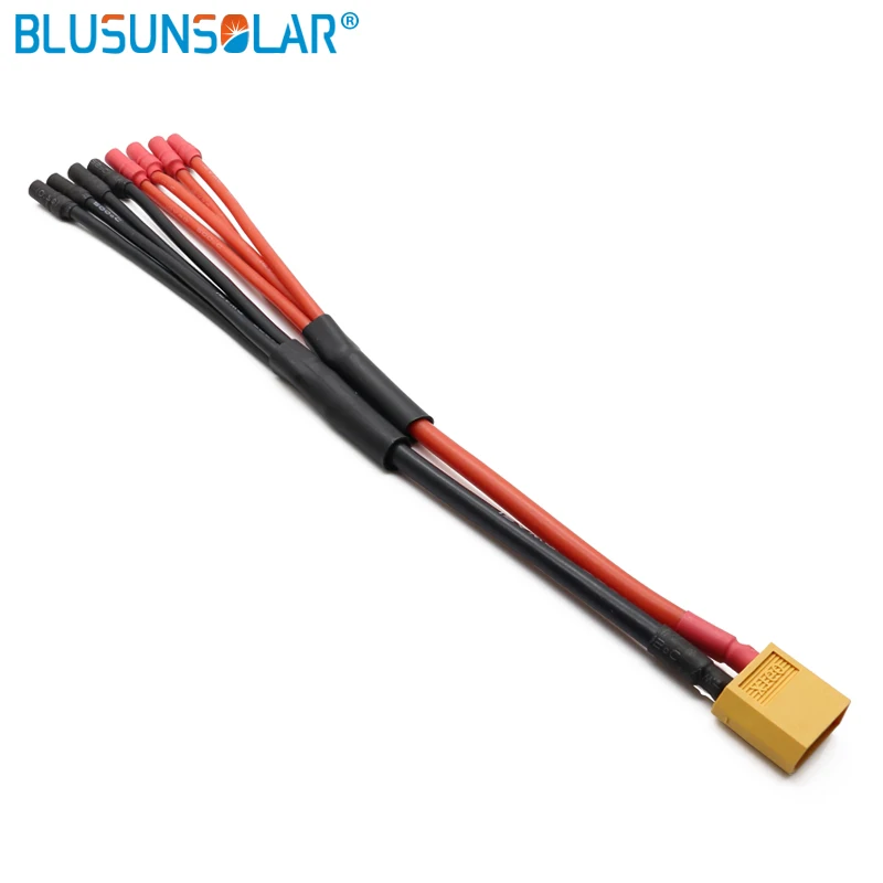 Banana Female Parallel Charger Cable Extension Y Splitter (5)