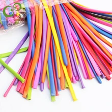 100 шт. разноцветные 26 см Свадебный шар День рождения украшения Магия баллон Детские Ассорти Латекс Лонг надувной шар игрушки wyq