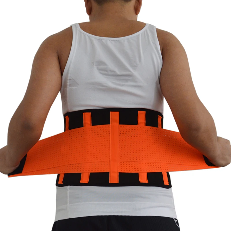 Красочные талии Поддержка Обувь с дышащей сеткой задней ремень Похудение