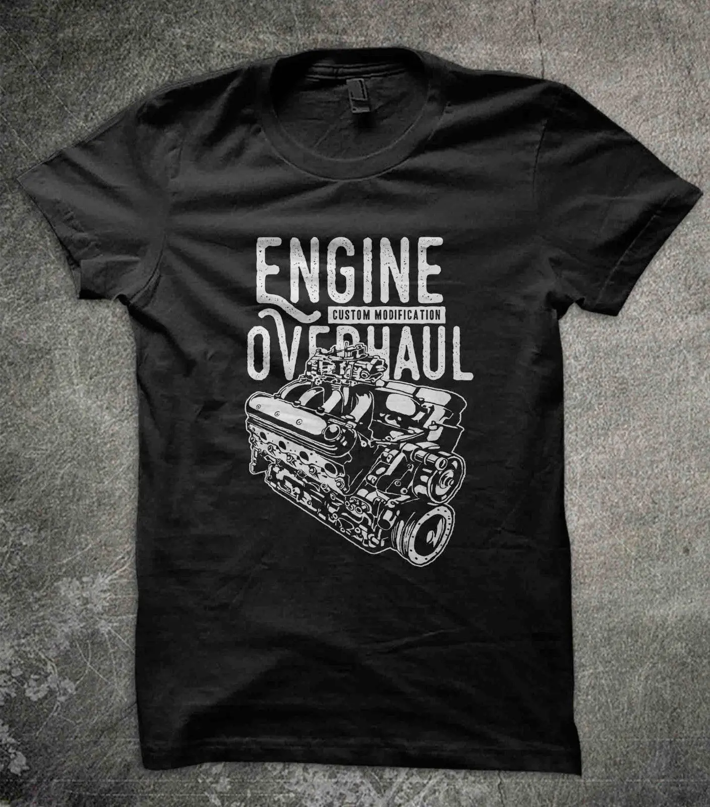 

2019 New Summer Cool Tee Shirt T-shirt Biker Moto Herren Schirt Hemd / Ex Machina / Car Auto Garage