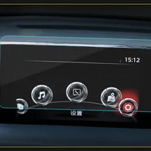 Стайлинга автомобилей gps навигации Экран закаленное Сталь защитная пленка Dashboard Защитная пленка для Mazda CX-5 CX5 CX 5