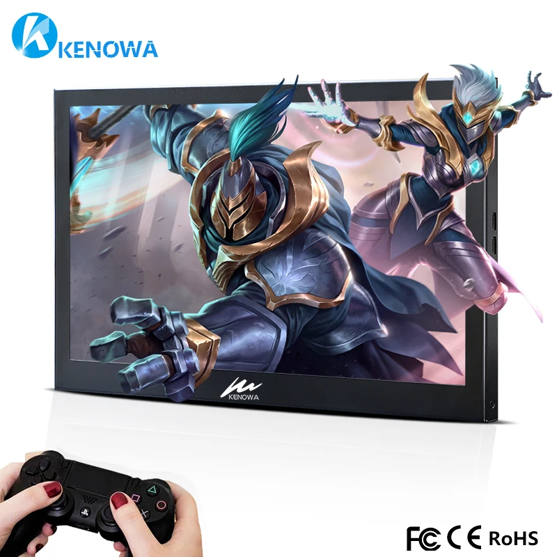 

11.6 Inch Portable Monitor 1920X1080 IPS Dual Mini HDMI PS3 PS4 Xbox360 Game Display for Raspberry Pi Windows 7 8 10 USB5V Power