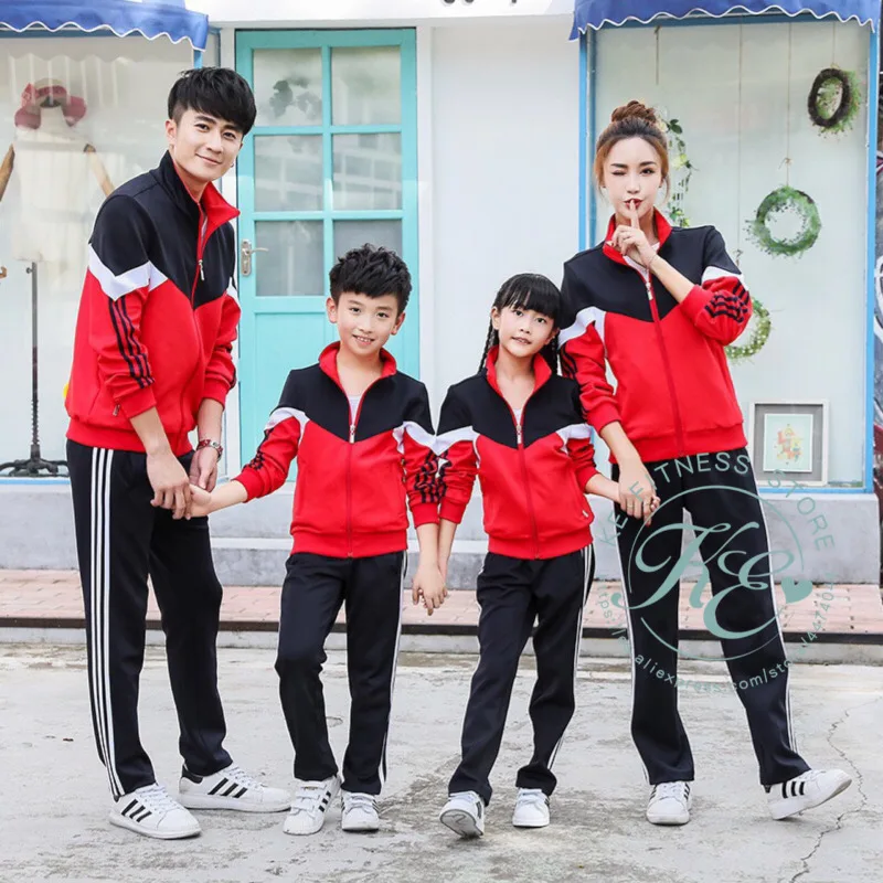 

Ropa deportiva para la familia hombre nino nina mujer chandal deportivo pantalon chaqueta traje deportivo sport set family kids