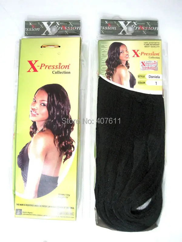 Xpression Hair Weaving 15inch Daniela Braiding Weave Hair