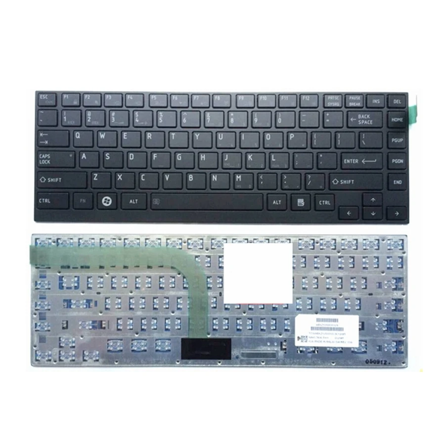 

Новая клавиатура для ноутбука TOSHIBA U900W-T01S T09S W35T W35DT US, Черная