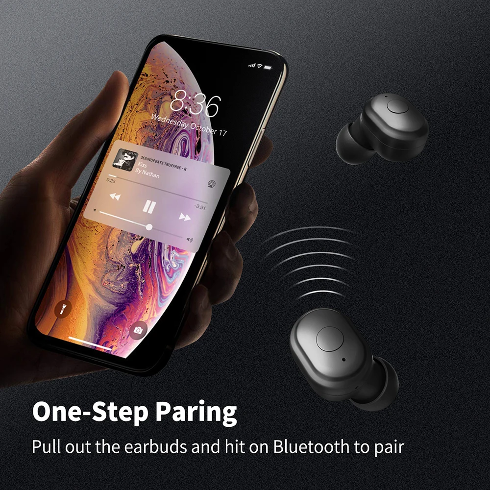 Pаспродажа AUSDOM TW01 TWS беспроводные Bluetooth наушники 20H Playtime CVC8.0 с шумоподавлением 8 мм динамик Беспроводные наушники с двойным микрофоном