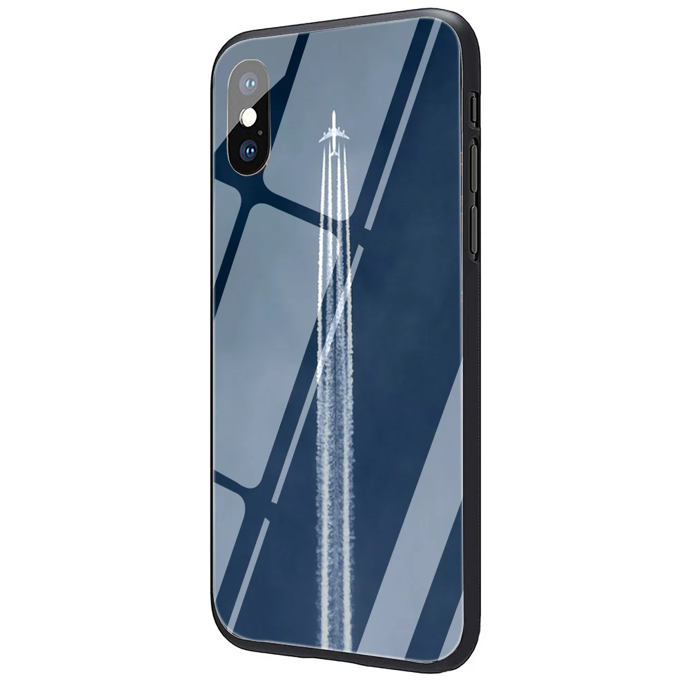 Чехол из закаленного стекла для iphone 5, 5S, 6, 6S Plus, 7, 8 Plus, X, XS, XR, XS - Цвет: G6