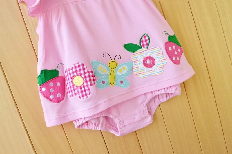 2022 Baby Rompertjes Zomer Baby Meisjes Kleding Sets Leuke Pasgeboren Baby Kleding Peuter Baby Meisje Kleding Roupa Zuigeling Jumpsuits