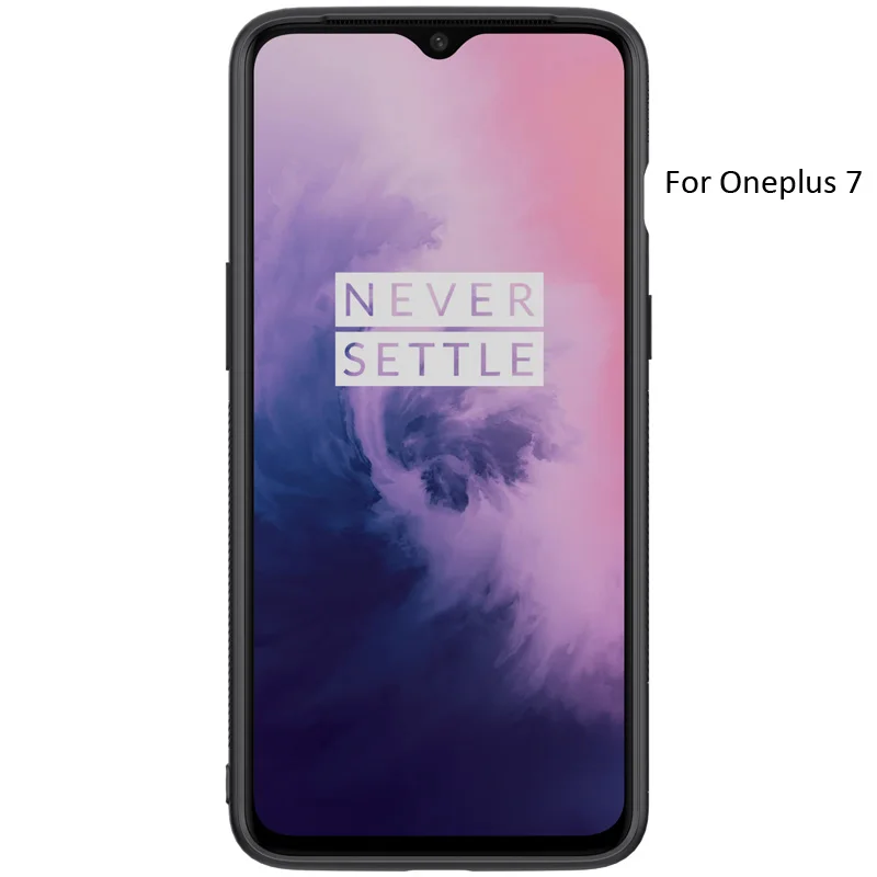 Nillkin текстурированная ткань нейлоновая текстура шаблон чехол для Oneplus 7 Pro 6T