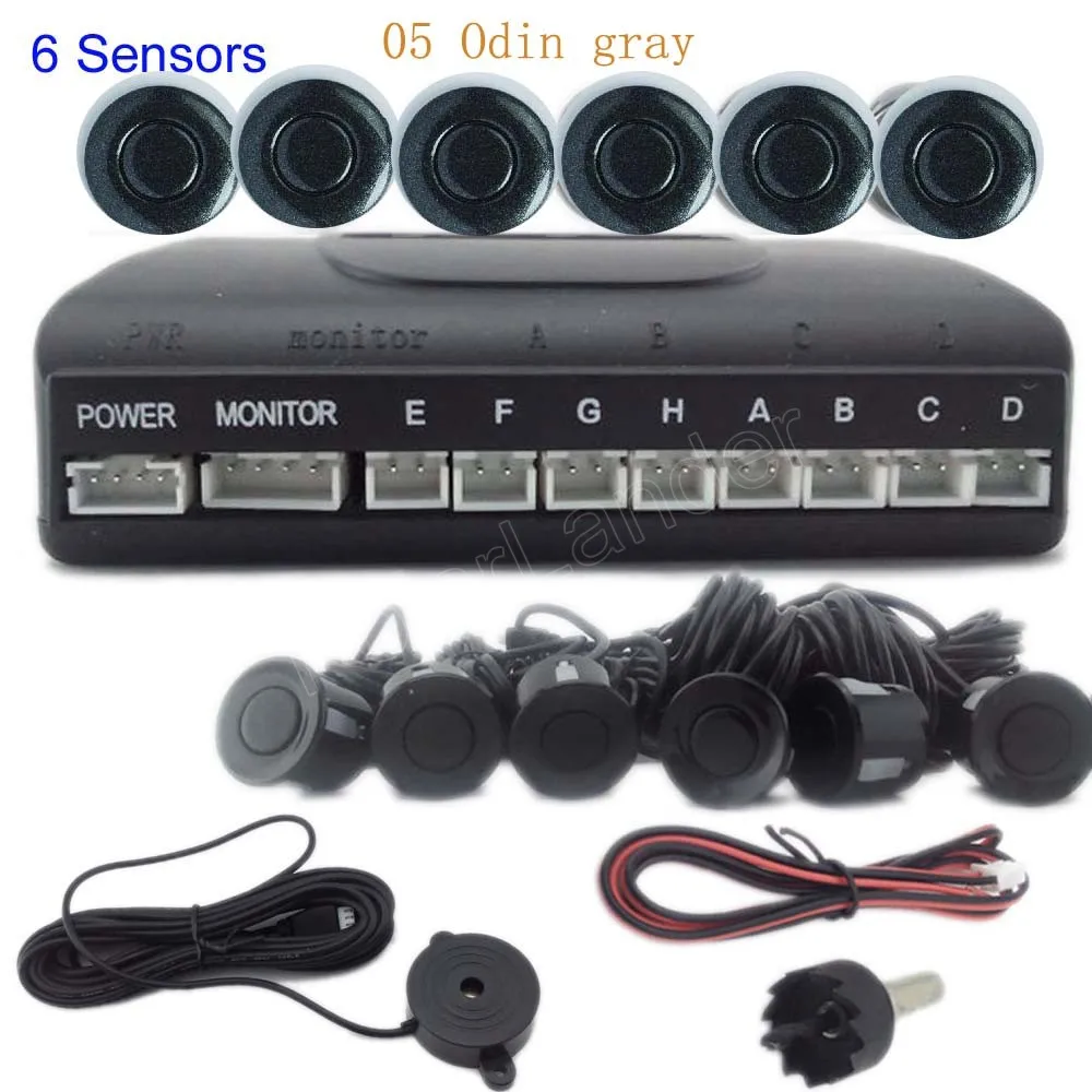 Best Sale Car Parking Sensor 44 colors for option Assistance Reverse Backup Radar sound alert System