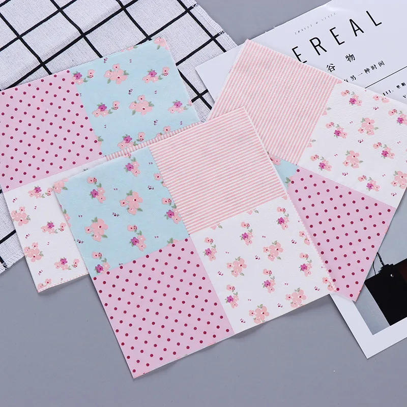 

Wedding Decoration Flower Decoupage Paper Napkins 100% Virgin Wood Tissue For Birthday Party Decoration Supplies 20Pcs 3-Layer