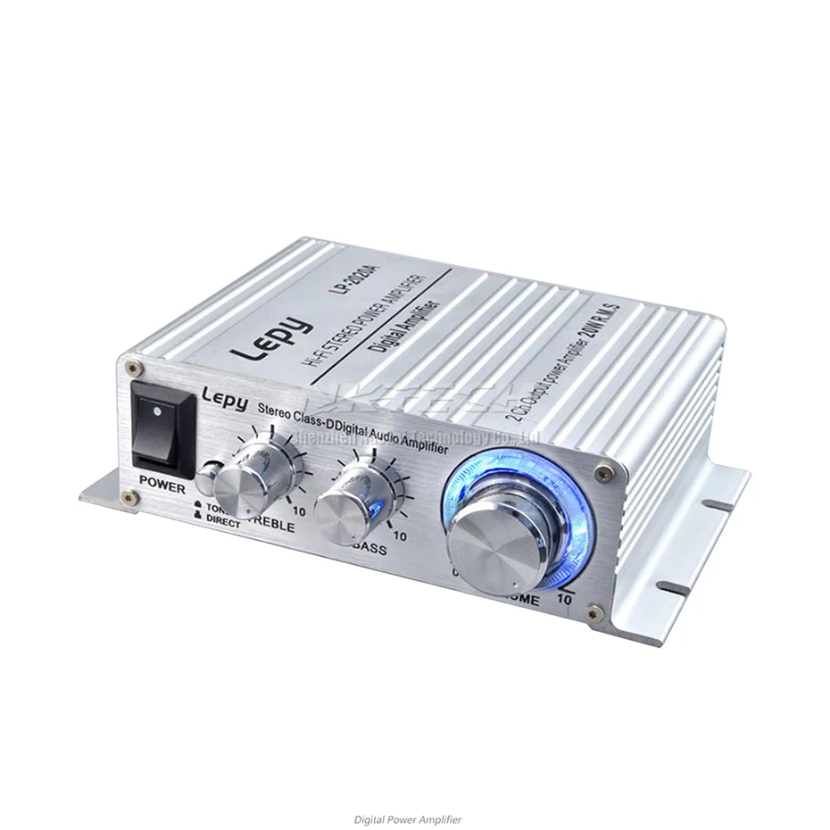 Digital para Carro Lepia Amplificador Tocador Digital Hi-fi Estéreo Classe-d 2ch Rms 20w Áudio Grave Profissional Faça Você Mesmo Música Casa Amp Mp3 Lp-2022a - Image 5