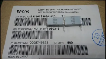 

2019 hot sale 20PCS/50PCS EPCOS 0.68uf/250v (680nf 684) The new Melaleuca cake capacitance B32562S3684J free shipping
