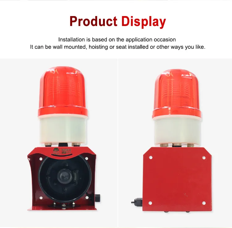 de chifre industrial som de emergência e