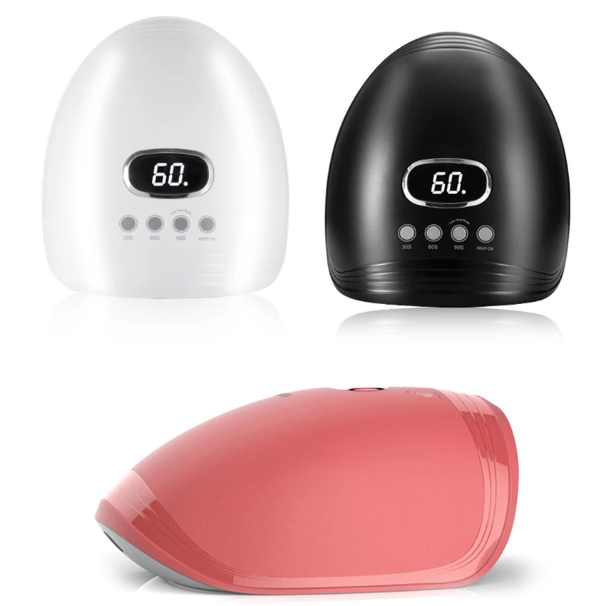 

New UV Light Nail Lamp for Nails Dryer Sun Light Lamp for Manicure 60W Smart LCD Display for All Gel Nail Polish Nail Art Tools