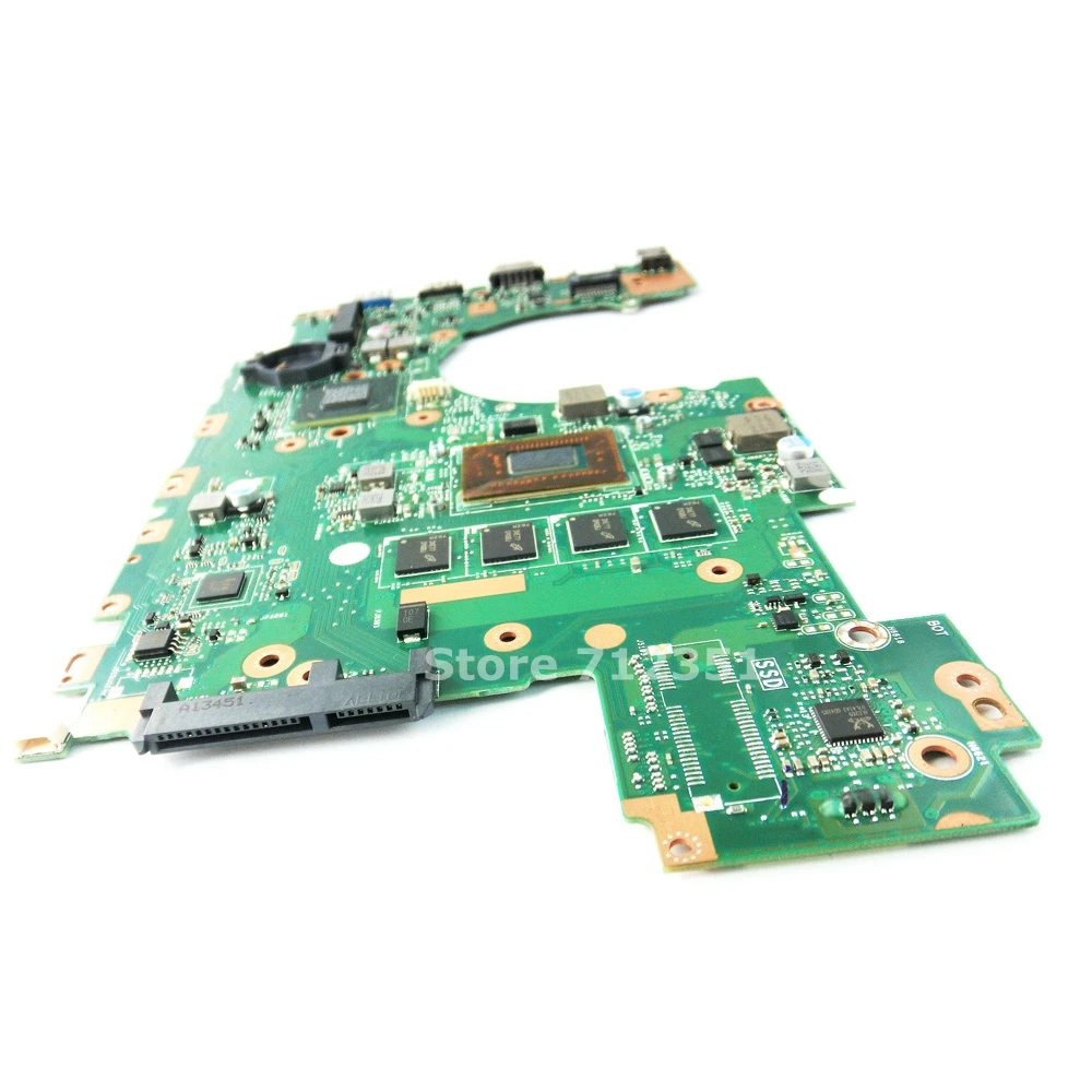  X502CA Motherboard 2117 CPU 4GB RAM For ASUS X502C X402C F402 X402CA X502CA Laptop motherboard X402
