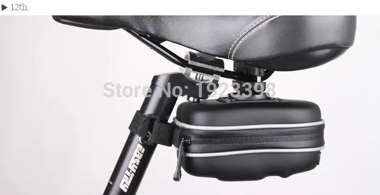 ROSWHEEL водонепроницаемая сумка EVA для велосипедного седла, сумка для велосипедного оборудования L13.7cm* H6.6cm* W9.2cm