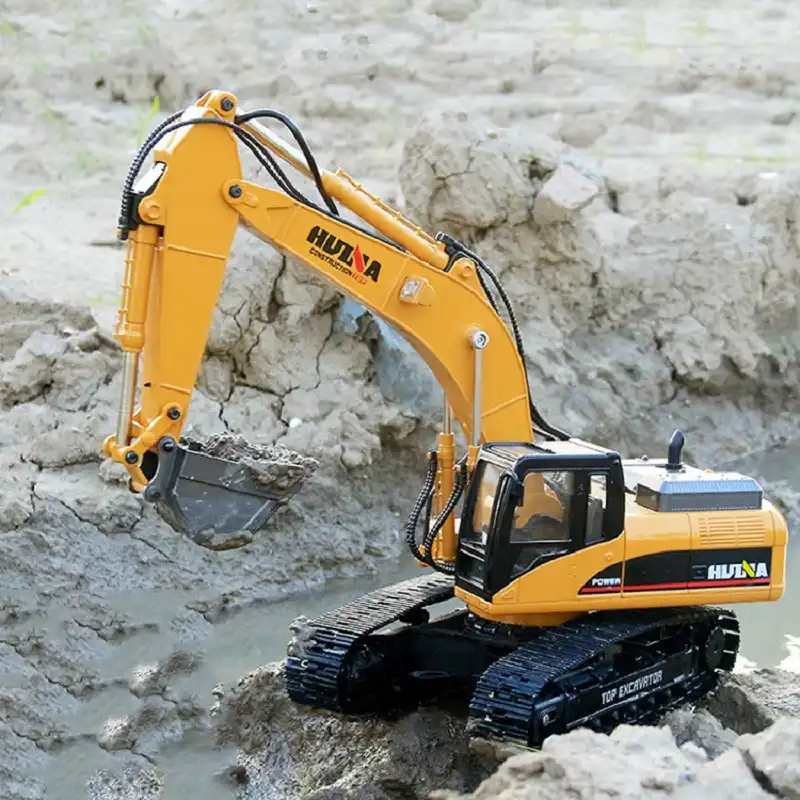 15 channel rc excavator