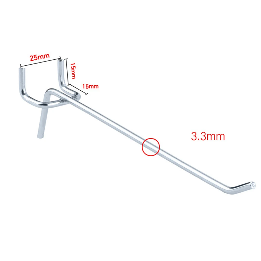 40 шт. прочные креативные товары крепкий дисплей крючок Железный крючок простой крючок для магазина торговый центр супермаркет