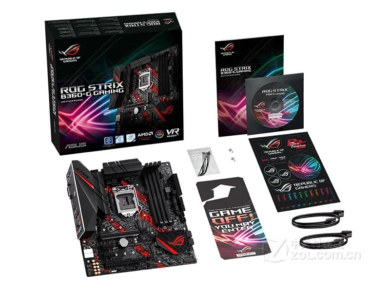 Новая материнская плата ASUS плеер страна ROG STRIX B360-G GAMING B360 LGA 1151 DDR4 Micro ATX материнская плата