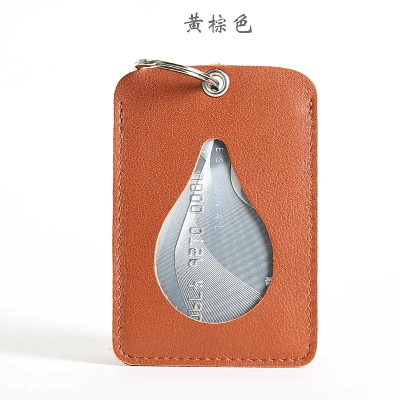 SIKU кожаный мужской держатель для карт, брендовый кошелек, держатель для карт,, ручной работы, держатель для карт, id, OEM - Цвет: Brown
