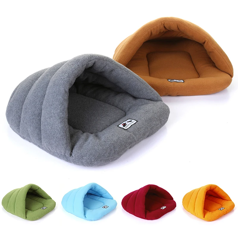 

Dog Beds Winter Warmed Soft Polar Pet Heated Mat Small Dog Puppy Kennel House For Cats Sleeping Bag Nest Cave Bed