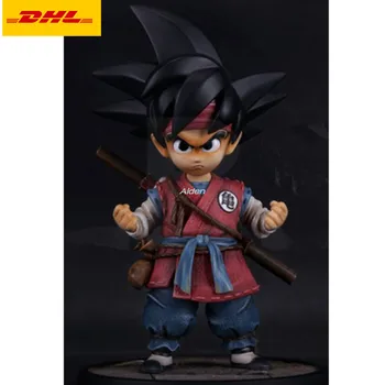 

6" Dragon Ball Statue Kid Goku Bust Juvenile Son Goku Full-Length Portrait Super Saiyan GK Action Figure Toy BOX 15CM B799