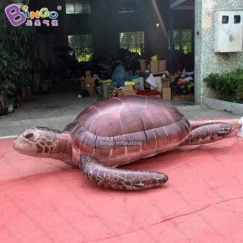 

FREE POSTAGE 3x2.7x0.6mh inflatable sea turtle model toy air blow ocean theme item personalized for advertising or beautifying