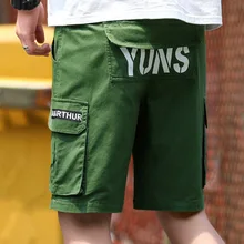 Zogaa модные летние Для мужчин, хлопковые шорты в повседневном стиле на завязках шорты плюс Размеры M-5XL мужской письмо прямое длины до колена шорты