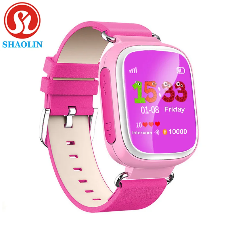 SHAOLIN Kids GPS Smart Watch Wristwatch SOS Call Location Device Tracker for Kid Safe Anti Lost