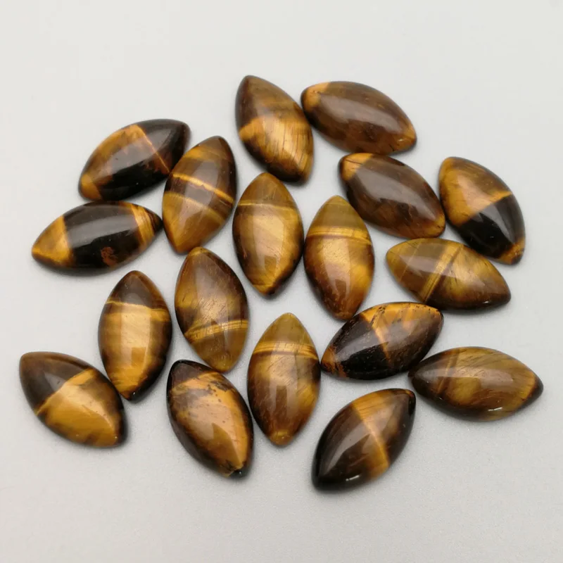 

Wholesale 10*18*5mm natural tiger eye stone beads marquise shape CAB CABOCHON teardrop beads Free shipping 20pcs/lot