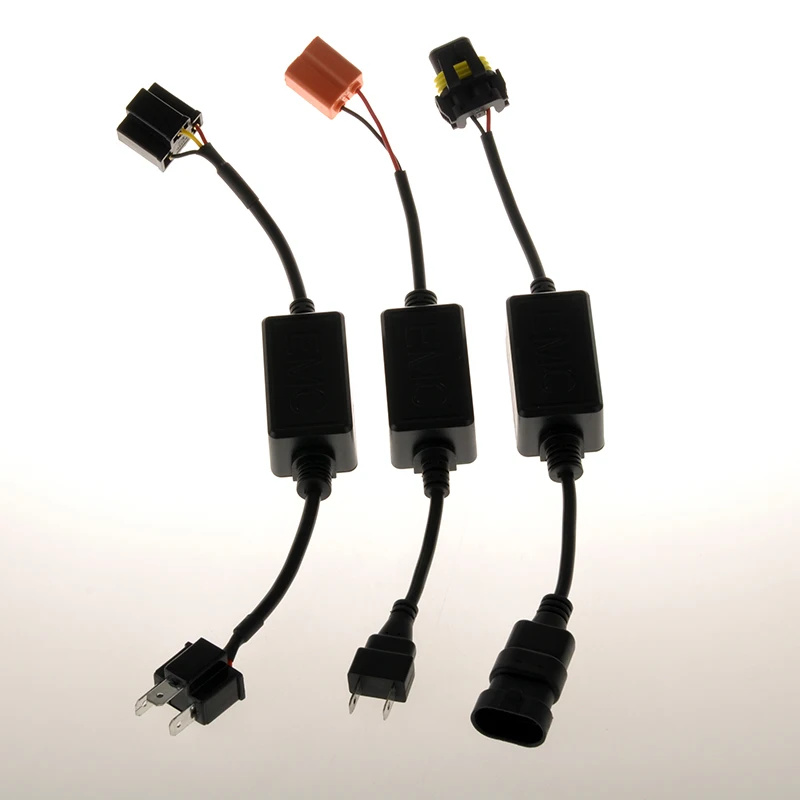 

2PCS 9006 H4 H7 led canbus decoder for led headlight car H7 led canbus H4 adapter canbus resistor for jeep wrangler