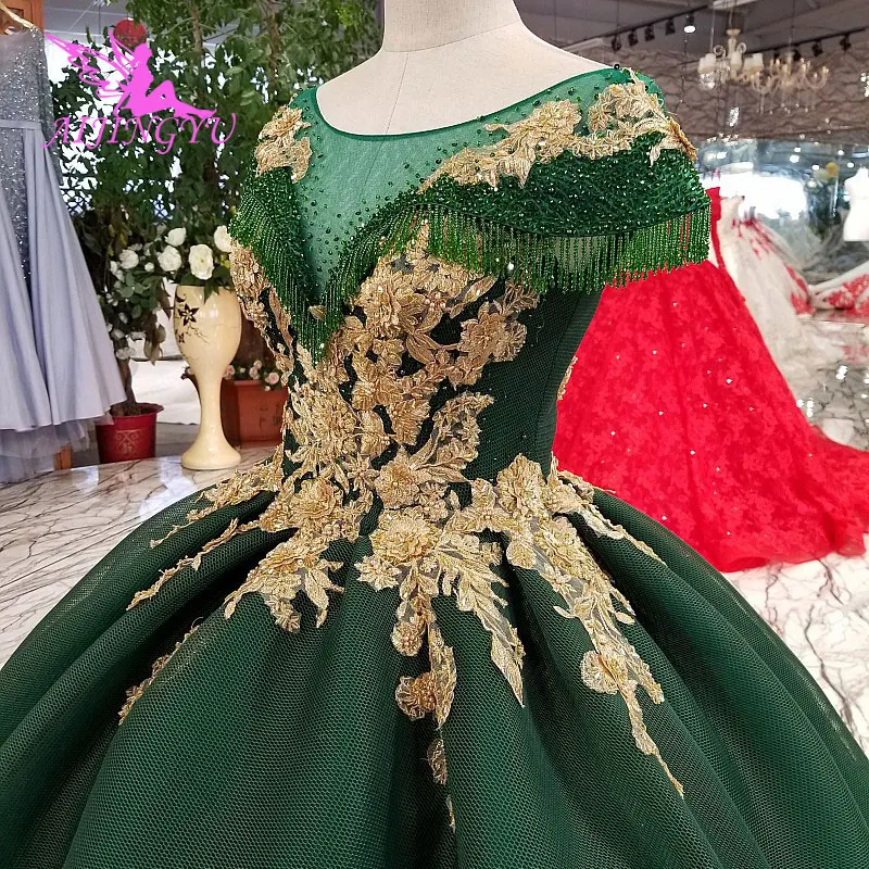 AIJINGYU кружевное свадебное платье es марокканские платья Корейская королевская