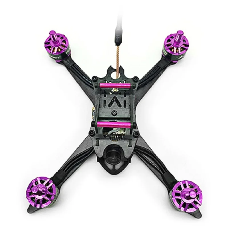 Hglrc XJB 145 мм Micro RC гоночный Дрон PNP 5 8g FPV 600TVL CCD/72 канал VTX/F4 FC с OSD|Радиоуправляемые