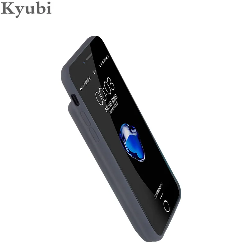 

7000mah high capacity battery charger case for iphone 6 6s 7 8 plus with audio port charging cover for iphone 6s 6 7 8 plus