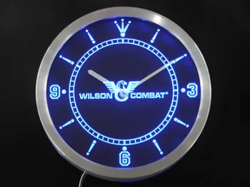 

nc0188 Wilson Combat Neon Sign LED Wall Clock