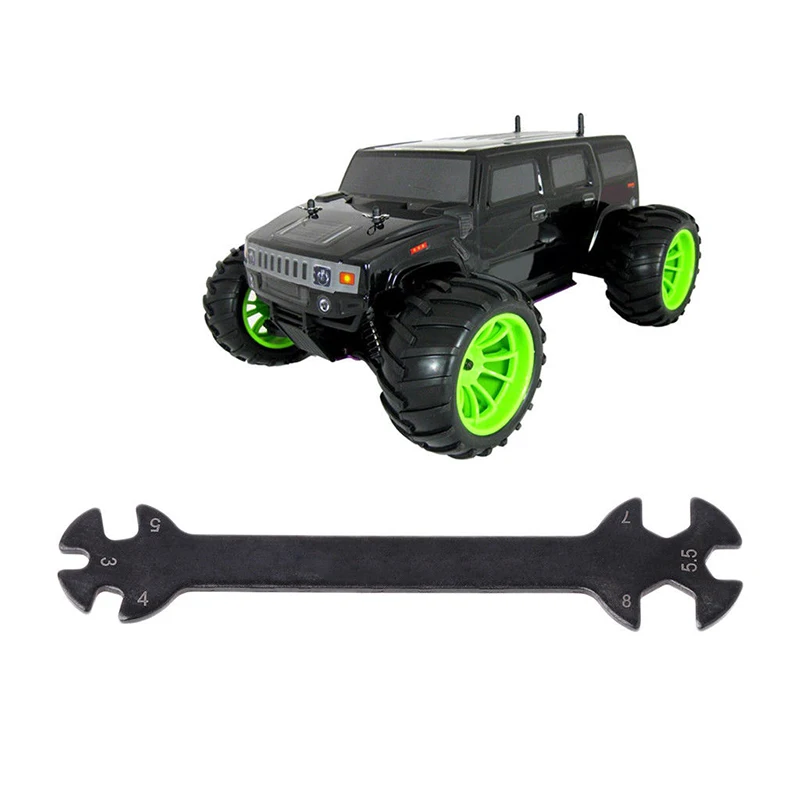 103*20*2 мм гаечный ключ черный металл для: 3 мм/4 мм/5 мм патрон дистанционного управления автомобиля запчасти