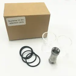 Оригинальные паровые жаждут Suprem RDTA V2 8 мл Conversion Kit для электронной сигареты, стеклянная удлинитель Запчасти Fit Верховный V2 распылитель