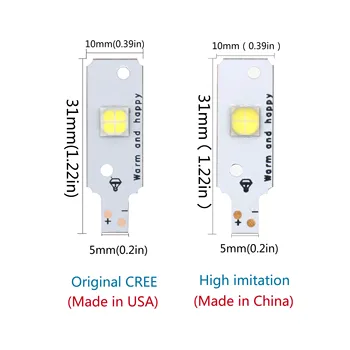 

1pcs Full Power LED Light DIY Original LED XHP50 XHP70 15W 18W 30W 36W 60W Headlamp LED PCB Lights LED Car Headlight Repair