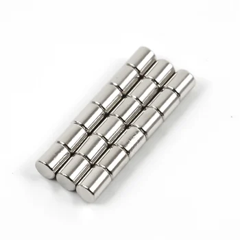 

U-JOVAN 20pcs 3 x 4 mm N35 Small Super Strong Rare Earth Neodymium Magnets 3mm*4mm Craft Round Magnet