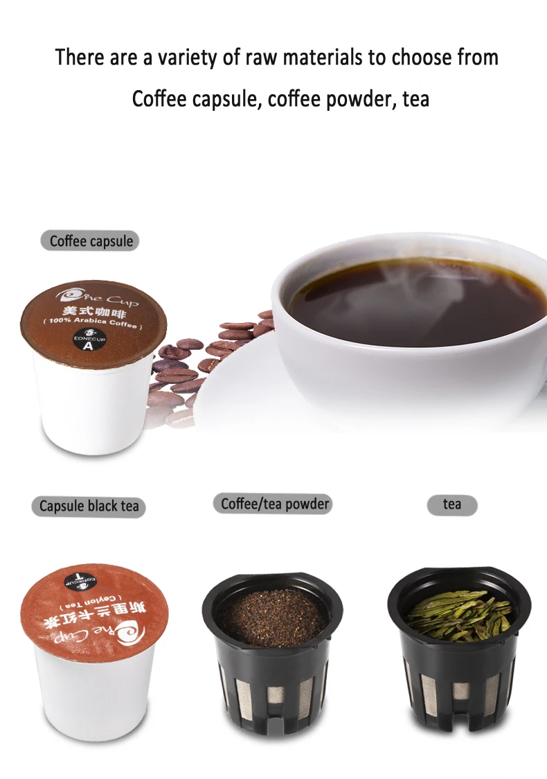 American Portable K-cup Capsule Coffee Machine USB Car Travel Coffee Maker Fully Automatic Mini Small Household