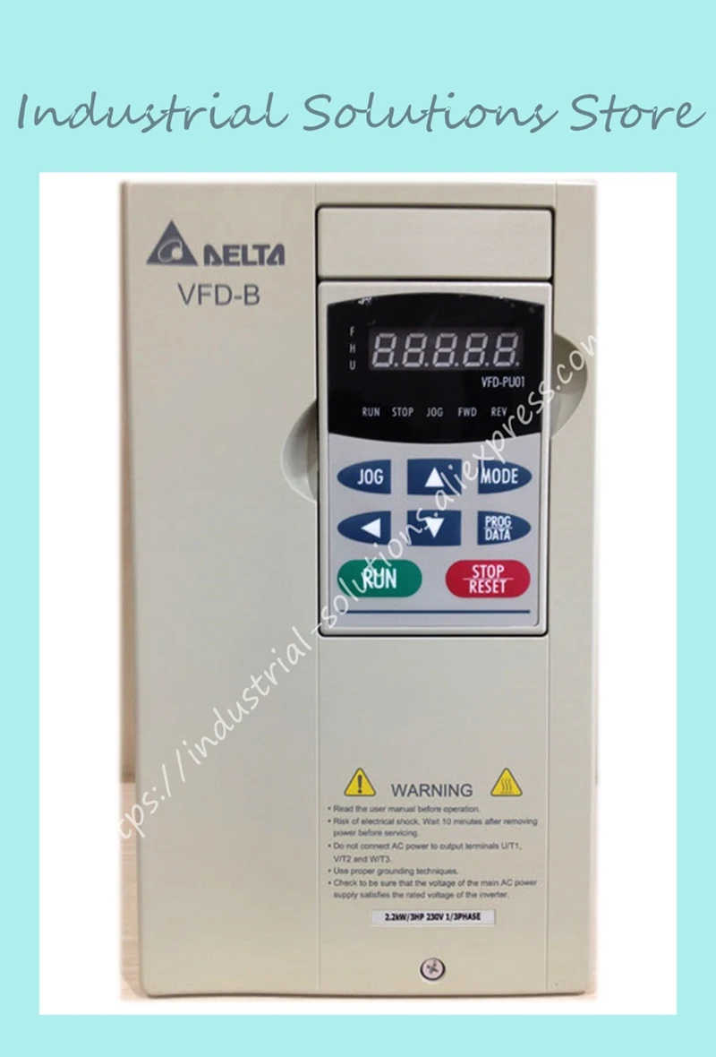 Вход 1ph 220V Выход 3ph общего инвертор VFD022B21A 0~ 240V 11A 0,1~ 400 Гц 2.2KW 3HP