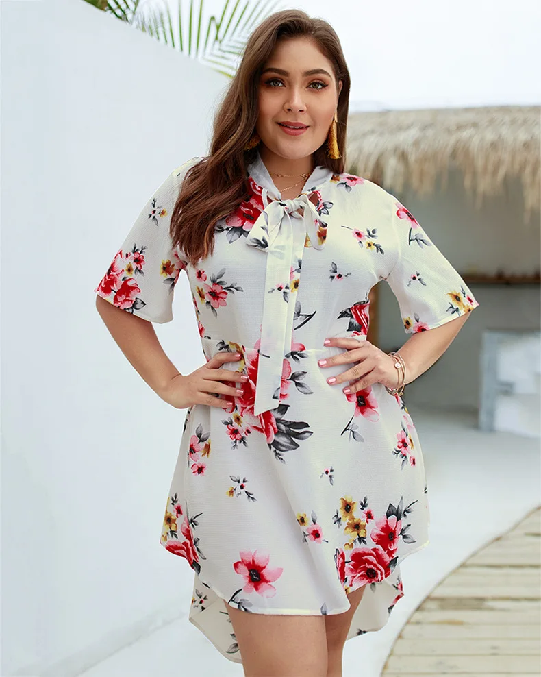 

formal curvy woman spring dress