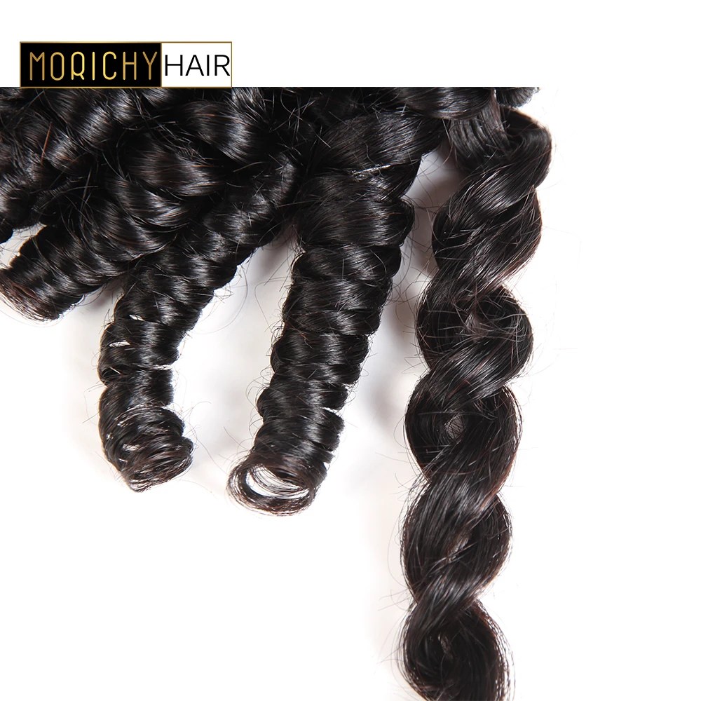 MORICHY Bouncy Culry Weave Bundles 50G/PCE Brazilian Hair Weave Bundles Romance Curls Remy Human Hair Extension Free Shipping MORICHY Bouncy Culry Weave Bundles 50G/PCE Brazilian Hair Weave Bundles Romance Curls Remy Human Hair Extension Free Shipping