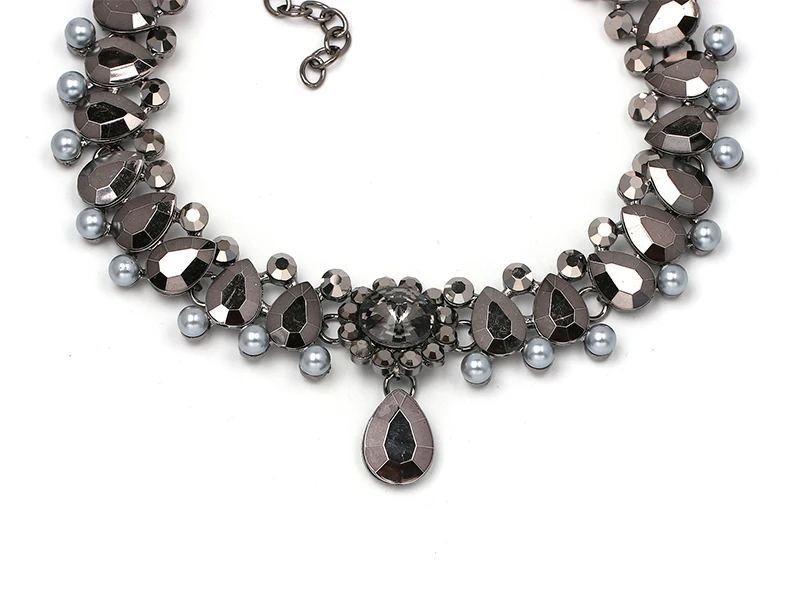 JURAN,, тренд, новая мода, винтажное классическое колье, ожерелье, полный кристалл, подвеска, ожерелье для женщин, девушек, подарок, H1103-1